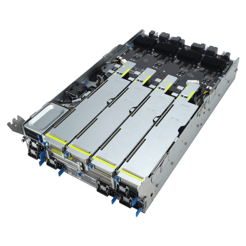 ASUS End-to-End AI Supercomputing Platform NVIDIA HGX™ H100 8-GPU server ESC N8-E11 - Image 13