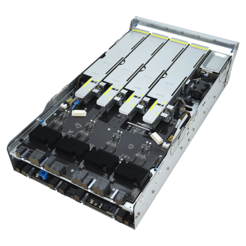 ASUS End-to-End AI Supercomputing Platform NVIDIA HGX™ H100 8-GPU server ESC N8-E11 - Image 2