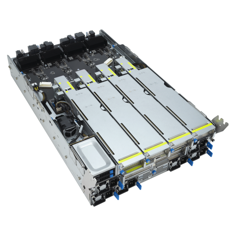 ASUS AI Supercomputing Platform NVIDIA HGX H100 8-GPU server ESC N8A-E12 - Image 16