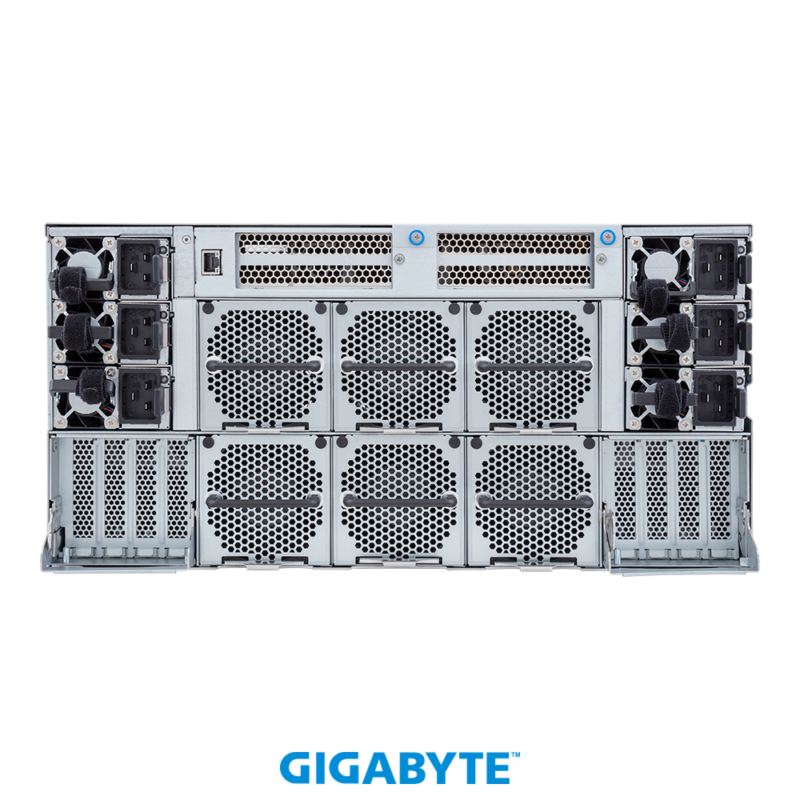 Gigabyte G593-ZD2-AAX1 HPC/AI Server - AMD EPYC™ 9004 - 5U DP NVIDIA HGX™ H100 8-GPU 4-Root Port - Image 6