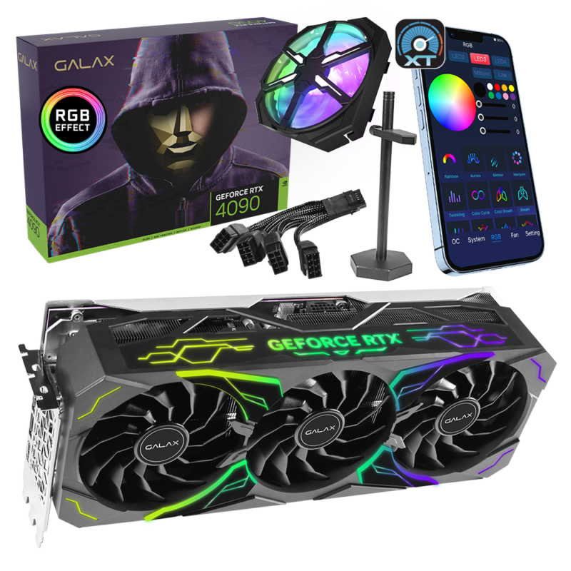 Galax Graphics Card RTX 4060 RTX 4060 ti RTX 4060 Super RTX 4070 RTX 4070 Ti RTX 4070 super RTX 4080 ti RTX 4080 RTX 4080 super RTX 4090 D RTX 4090 ti RTX 4090 8GB 10GB 12GB 24GB GPU - Image 2