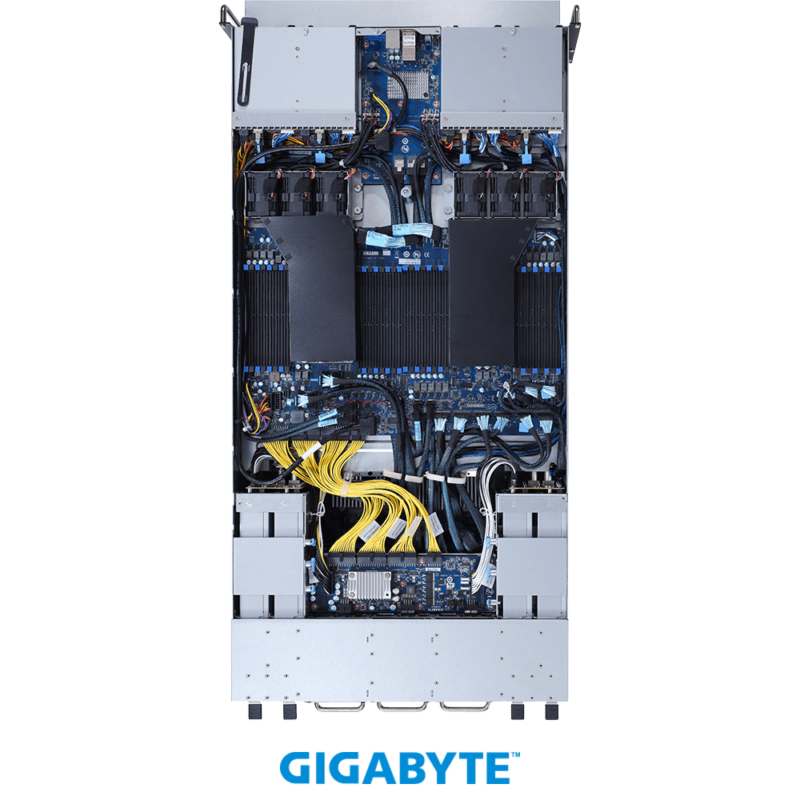 Gigabyte G492-ZD0 Rev. 100 Rev. A00 HPC/AI Server - AMD EPYC™ 7002 - 4U DP HGX™ A100 8-GPU - Image 6