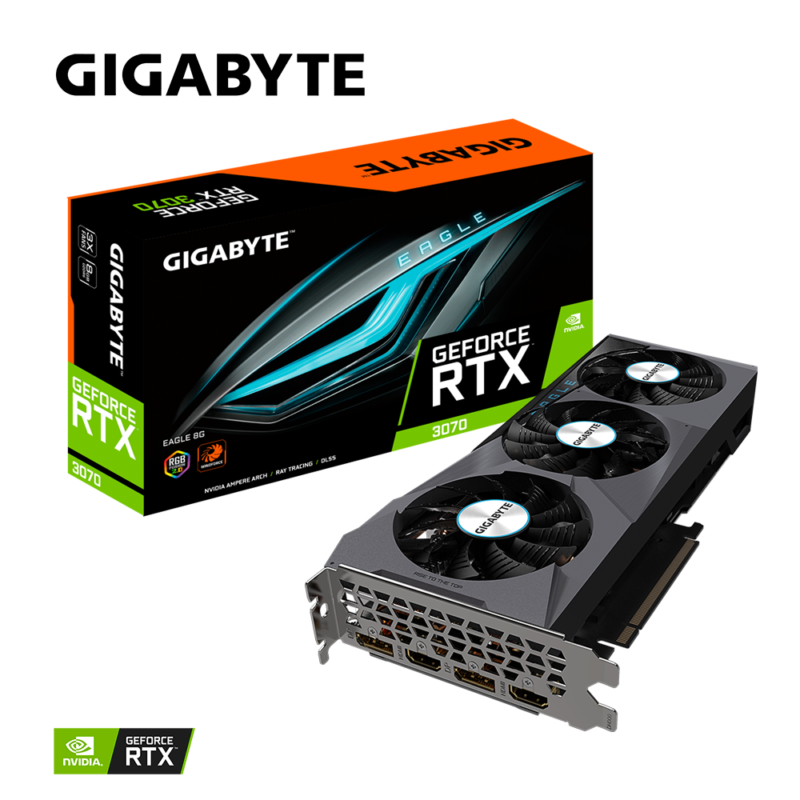 Gigabyte Graphics Card RTX 3060 ti RTX 3070 RTX 3070 Ti RTX 3080 ti RTX 3080 RTX 3090 ti RTX 3090 8GB 10GB 12GB 24GB - Image 3