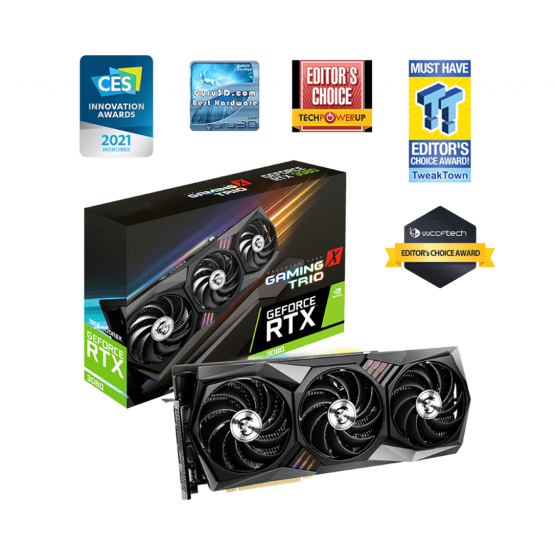 MSI Graphics Card RTX 3060 ti RTX 3070 RTX 3070 Ti RTX 3080 ti RTX 3080 RTX 3090 ti RTX 3090 8GB 10GB 12GB 24GB - Image 16