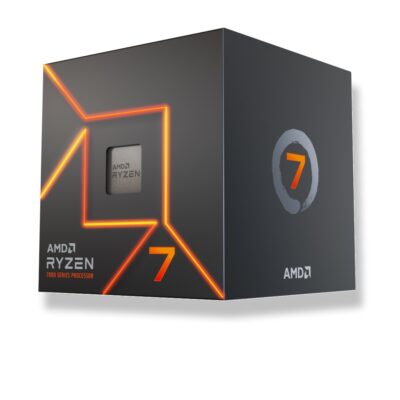 AMD Ryzen 7 7700 8 Cores 16 Threads 65 W TDP 3.8 GHz Frequency 5.3 GHz Boost Raphael Codename Socket AM5