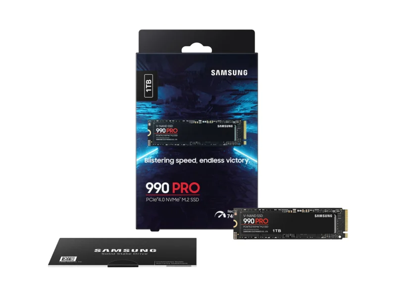 990 PRO PCIe® 4.0 NVMe® SSD 1TB 2TB 4TB MZ-V9P1T0B MZ-V9P2T0B MZ-V9P4T0B - Image 2