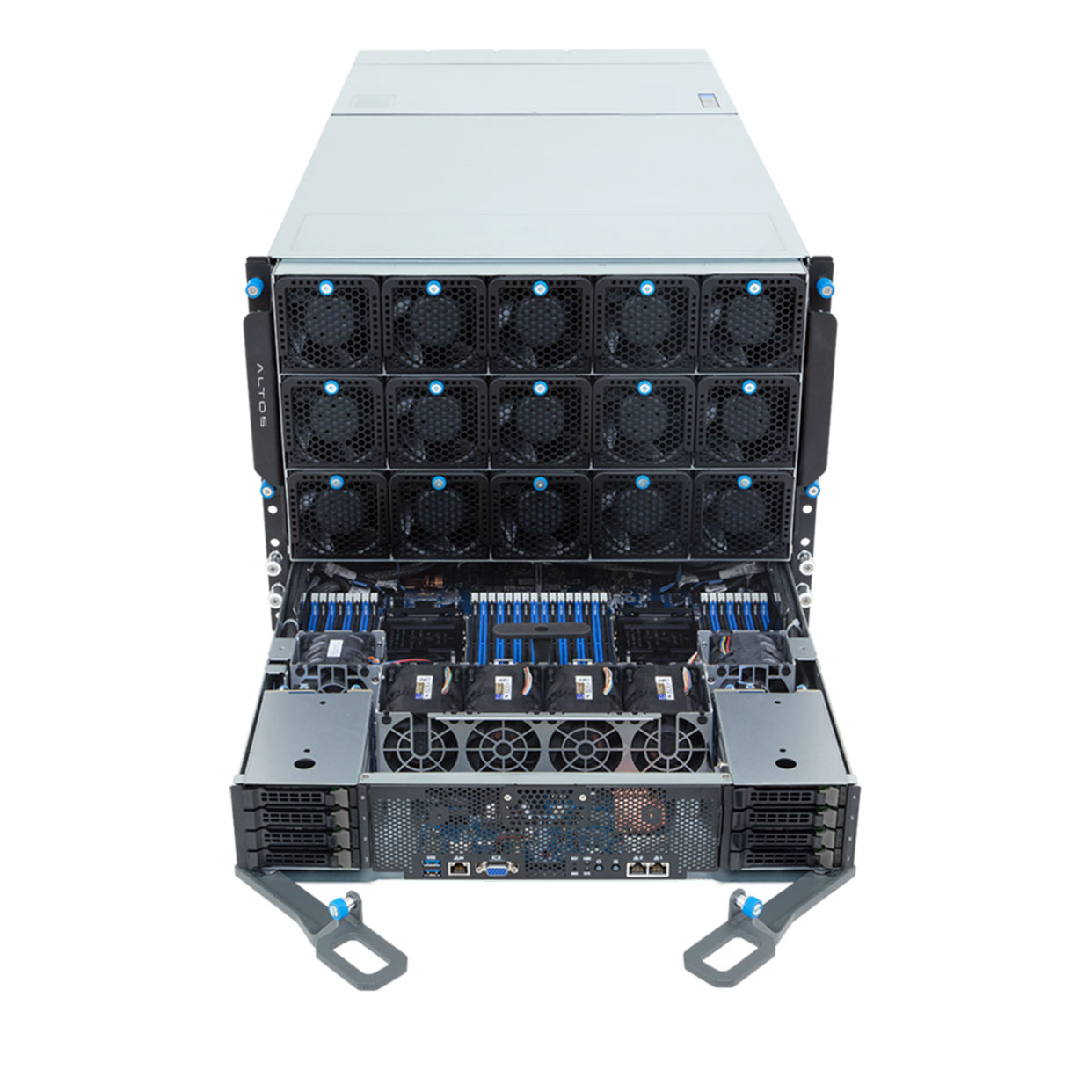 BrainSphere R880 F7-5 Altos BrainSphere™ R880 F7 AI Server HGX B200 NVL8 180GB Air-Cooled - Image 1