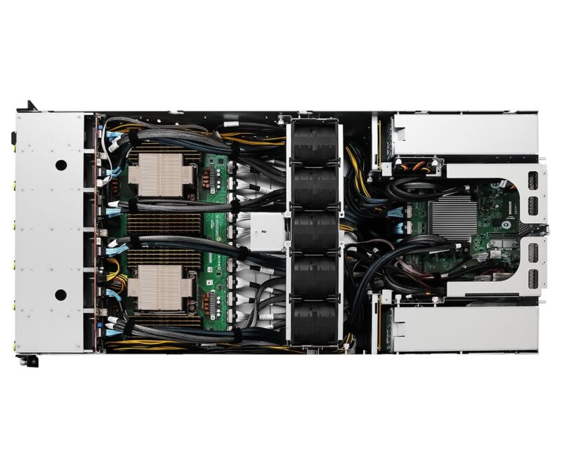 ASRock Rack 8U16X-GNR2 B300 HGX B300 NVL8 270GB Air-Cooled (8) Intel Granite Rapids (2) AI Graphics Card GPU Server - Image 2