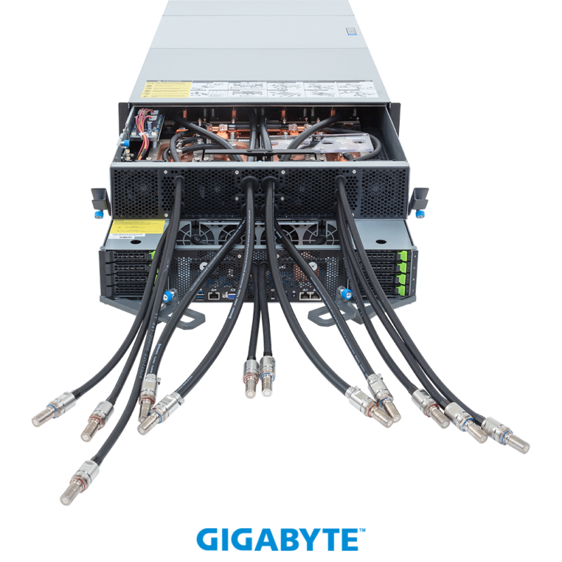 Gigabyte GPU ai Servers G4L3-ZD1-LAX5 HGX B200 NVL8 180GB Partner-Cooled (8) AMD Turin (2) ai GPU server - Image 2