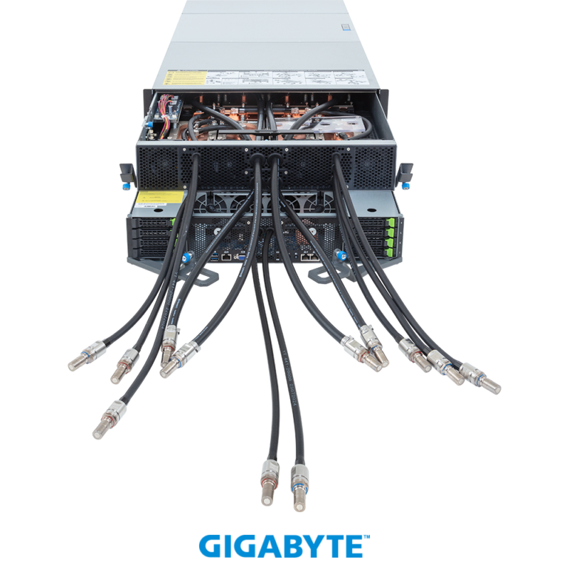 Gigabyte GPU ai Servers G4L4-AD1-LAX5 HGX B200 NVL8 180GB Partner-Cooled (8) Intel Granite Rapids AP (2) ai GPU server - Image 3