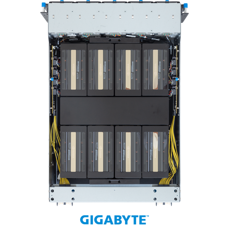 Gigabyte GPU ai Servers G894-SD1-AAX5 HGX B200 NVL8 180GB Air-Cooled (8) Intel Granite Rapids SP (2) ai GPU server - Image 3